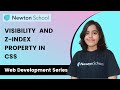 Visibility and Z-index property in CSS Explained | CSS in English | Web Development Series