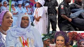 OONI OF IFE SEṄT P0L1CE TO ARRƐȘT IN QUEEN NAOMI'S CHURCH