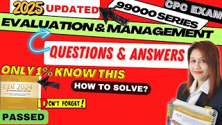 CPC Exam Evaluation and Management Practice Q & A | Medical Coding