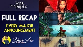 D23 Expo 2019 - Every Major Announcement Recap (Disney, Pixar, Marvel, Star Wars, Disney+) Explained