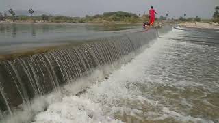 Kalavakunta NTR Dam still floating #kalavakunta #ntrdam #chittoor #dam #penumur #river