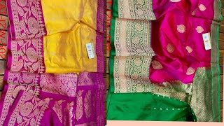 #pure #Handloom #banarasi #KATAN* silk Sarees#whatsapp 9527470809