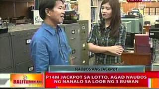 BT:  P14M Jackpot sa lotto, agad naubos ng nanalo sa loob ng 3 buwan