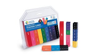 Fraction Tower Cubes Fraction Set