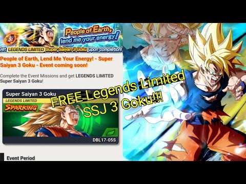 FREE LF SSJ 3 Goku From The Event People Of Earth Lend Me Your Energy ...