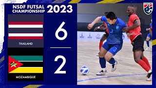 ไฮไลท์ฟุตซอล | ทีมชาติไทย พบ ทีมชาติโมซัมบิก