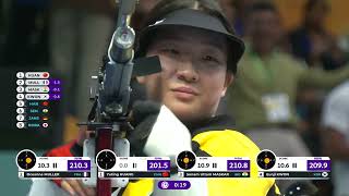 Highlights 10m Air Rifle Women Delhi IND - ISSF World Cup Final 2024