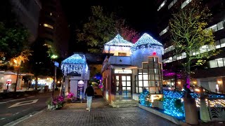 ・『西川ｲﾙﾐ 2022』夜の西川緑道公園を歩いてみた(約30分) 岡山県岡山市