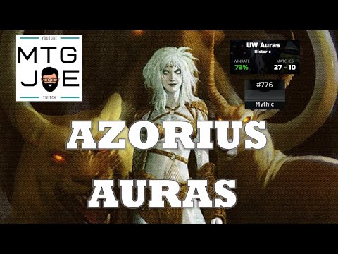 Mythic 73% Win Rate Historic Deck - Azorius Auras - YouTube