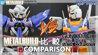 Metal Build \u0026 Gundam Fix Fig. Metal Composite: Comparison | メタルビルド＆ガンダムフィックスフィギュレーションメタルコンポジット：比較