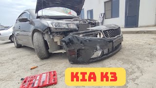 How to Removal  front bumper Kia K3 and kia Rio 2017?