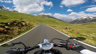 Riding the Gavia Pass #2, Val di Gavia side - Alps - Italy - road SP 29