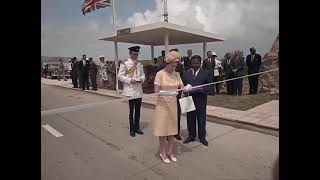 Queen Elizabeth II and Prince Philip in Barbados in 1966