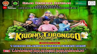 🛑 Live JATHILAN KRIDHO TURONGGO BUDOYO Salam || Gerbang Projo Gebyar UMKM Banjarharjo Kalibawang KP