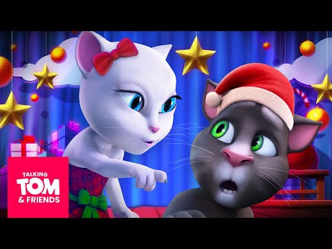Lights, Gifts, HOLIDAYS! Talking Tom & Friends! Holiday Cartoon Collection