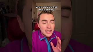 when someone has “social anxiety” #comedy #funny #shorts