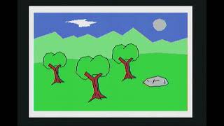 8-Bit Retro MSX BASIC Draw Program for Games