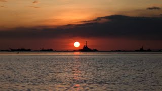 世界三大夕日（マニラ）　タイムラプス