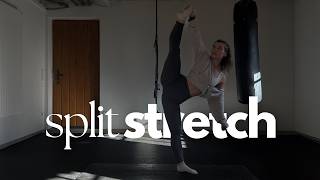 15min STRETCHING for SPLITS | beginner level