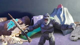 Kong Test. Godzilla x kong the new empire Stop motion.