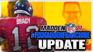 Madden NFL 21 Fix Madden Franchise Update! Future Plans for Franchise?