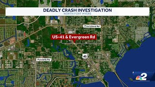 At least 1 dead after crash in North Fort Myers