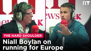 'You JUST said that!' Kieran Cuddihy challenges Niall Boylan on European election candidacy