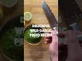 Wild Garlic Pesto Super Easy Recipe #foraging #wildcooking #cookalong