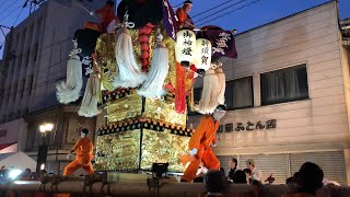 【2019新居浜太鼓祭り】〜昭和通り夜太鼓〜