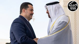 UAE President meets Iraqi Prime Minister Al Sudani