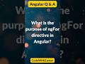 NgFor in Angular Explained | Beginner to Advanced Guide