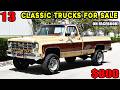 Craigslist Deals: 13 Classic Trucks Under Budget!