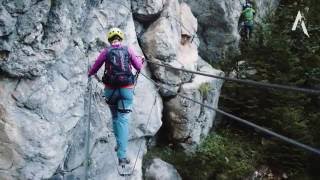 Klettersteige in der Silberkarklamm