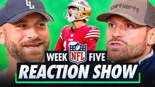 49ers Dominate Cowboys, Eagles Roll in LA, Kelce Scares KC | NFL Week 5 Reactions