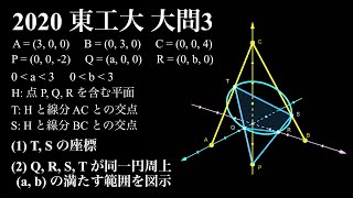 方針を間違えると大変【2020 東工大 大問3】