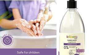 Koparo Clean Hand Wash - pH Balanced \u0026 Hypoallergenic - Infused with Tea Tree Essential Oil