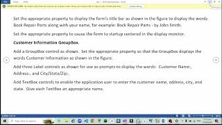 VB Lab1 Assignment Part1