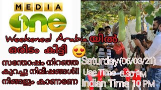 MediaOne TV channel ദുബായിലെ എന്റെ കൊച്ചു സ്വർഗ്ഗം പകർത്തിയപ്പോൾ😍 |എല്ലാവരും കാണണേ 🙏Weekened Arabia