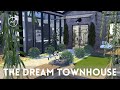 THE DREAM TOWNHOUSE || Sims 4 || CC SPEED BUILD