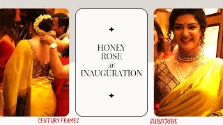 Honey Rose ൻ്റെ പോസ് കണ്ടോ | Inauguration | @centuryframes