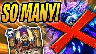 BEATING 20 LUCENTBARKS!? #4 WORST DECK IN THE WORLD | Prelate Paladin | Rise of Shadows Hearthstone