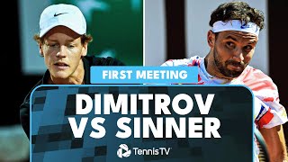 Jannik Sinner vs Grigor Dimitrov First-Ever Meeting | Rome 2020