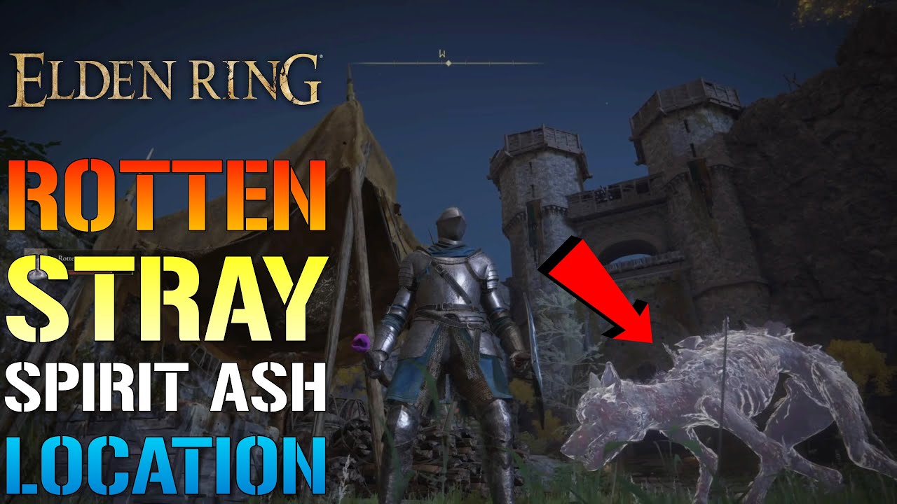 Elden Ring: Rotten Stray Spirit Ashes! How To Get It (Location & Guide ...