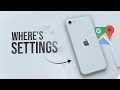 Where Is Settings in Google Maps on iPhone (explained)
