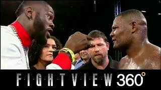 WILDER CONFRONTS LUIS ORTIZ IN RING! ORTIZ CALLS WILDER A B!TCH! WILDER VS ORTIZ 2018 OFFICIAL?