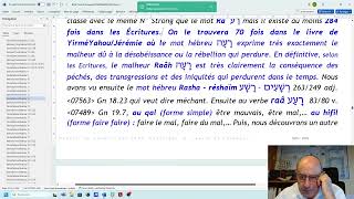 0912 Ra (34) Mal ou mauvais. Les malheurs arrivent sur ceux qui n'écoutent pas (Jér 12.4 à Jér14.16)