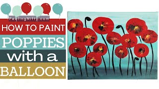 Easy Poppy Painting Tutorial | Learn How to Paint Poppies Step-by-Step