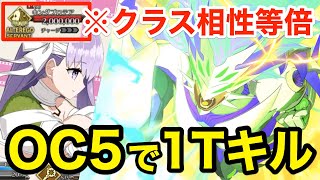 【FGO】宝具OC5ビーマの本気：HP200万キングプロテアを1ターンキル 【Fate/Grand Order】