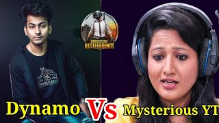 DYNAMO VS MYSTERIOUS YT PUBG GAMEPLAY 🔥🔥 YOUTUBER VS YOUTUBER