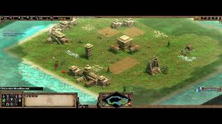 Age Of Empires 2 DE - low elo game play - Gurjaras vs Koreans. megarandom.